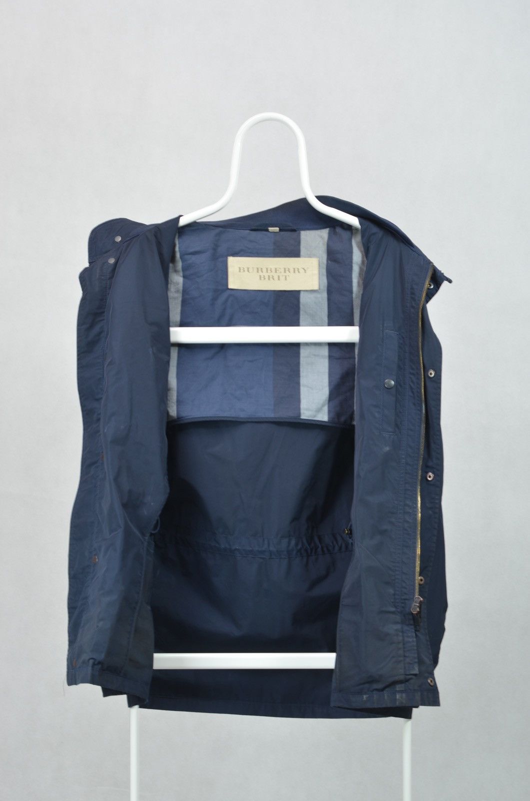 Burberry Burberry Brit Nova Check Man’s Nylon parka jacket Size US M / EU 48-50 / 2 - 2 Thumbnail