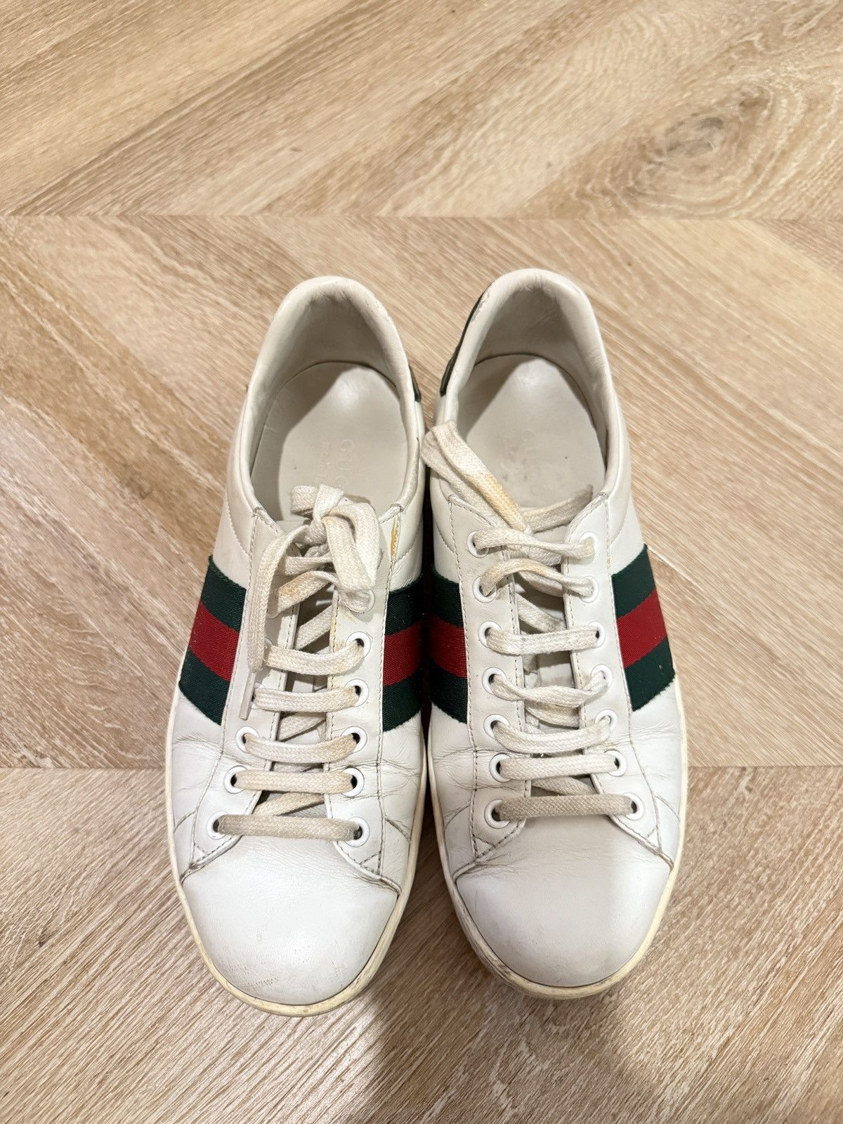 Gucci Men's Gucci Ace sneaker with Web US 7 Size US 7 / EU 40 - 5 Thumbnail