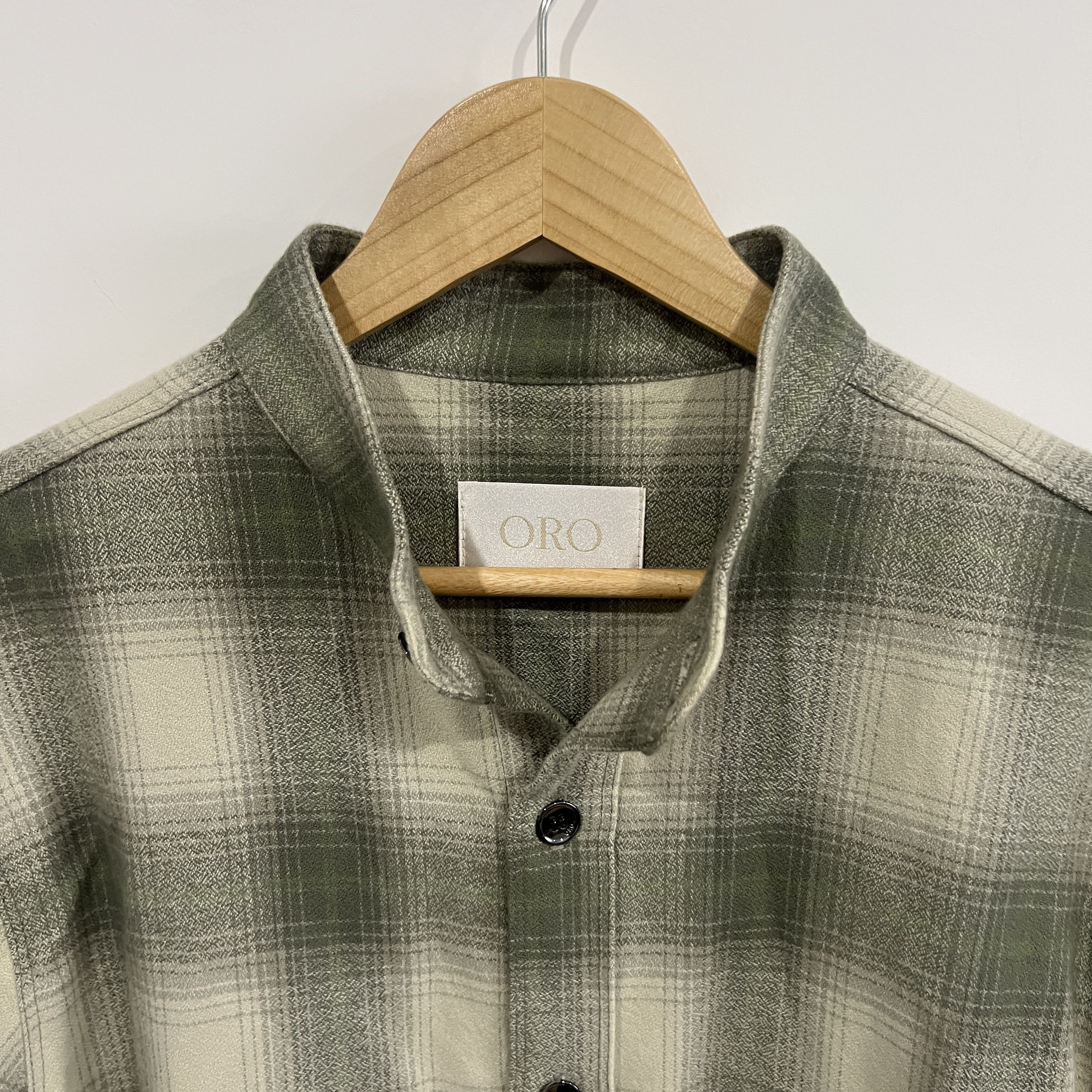 Oro Los Angeles Kitza Plaid Button Up Size US M / EU 48-50 / 2 - 3 Thumbnail