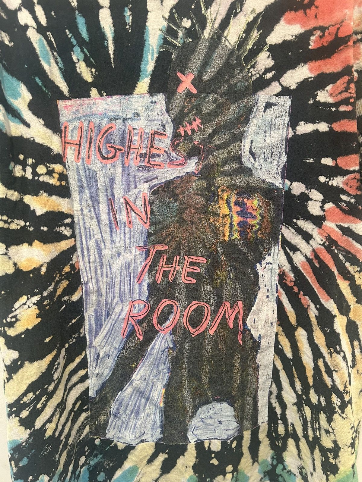 Travis Scott Travis Scott Highest In The Room Tee Tie Dye Size US L / EU 52-54 / 3 - 3 Thumbnail