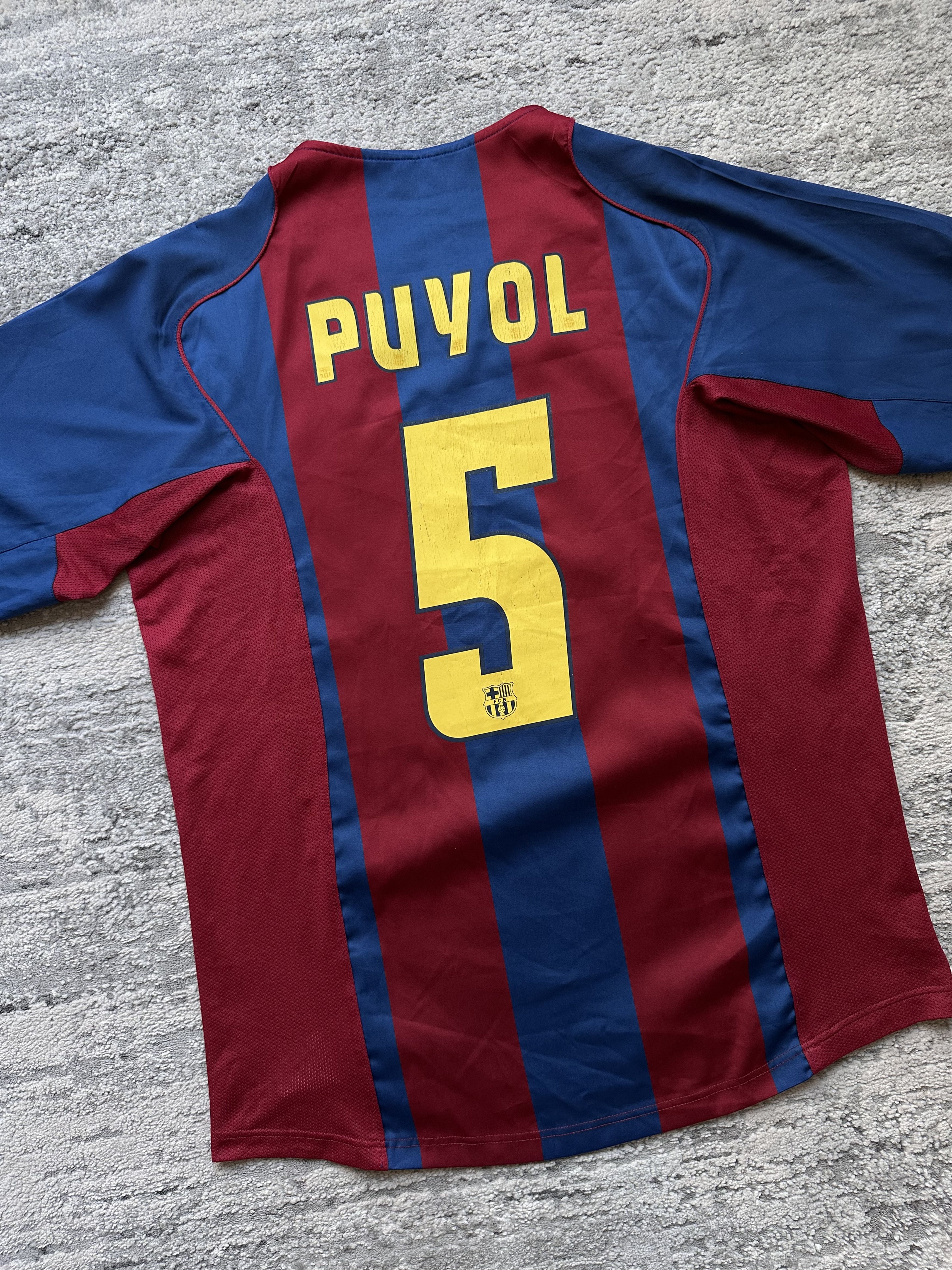 Nike FC Barcelona Home Jersey Nike Puyol Size US L / EU 52-54 / 3 - 15 Thumbnail