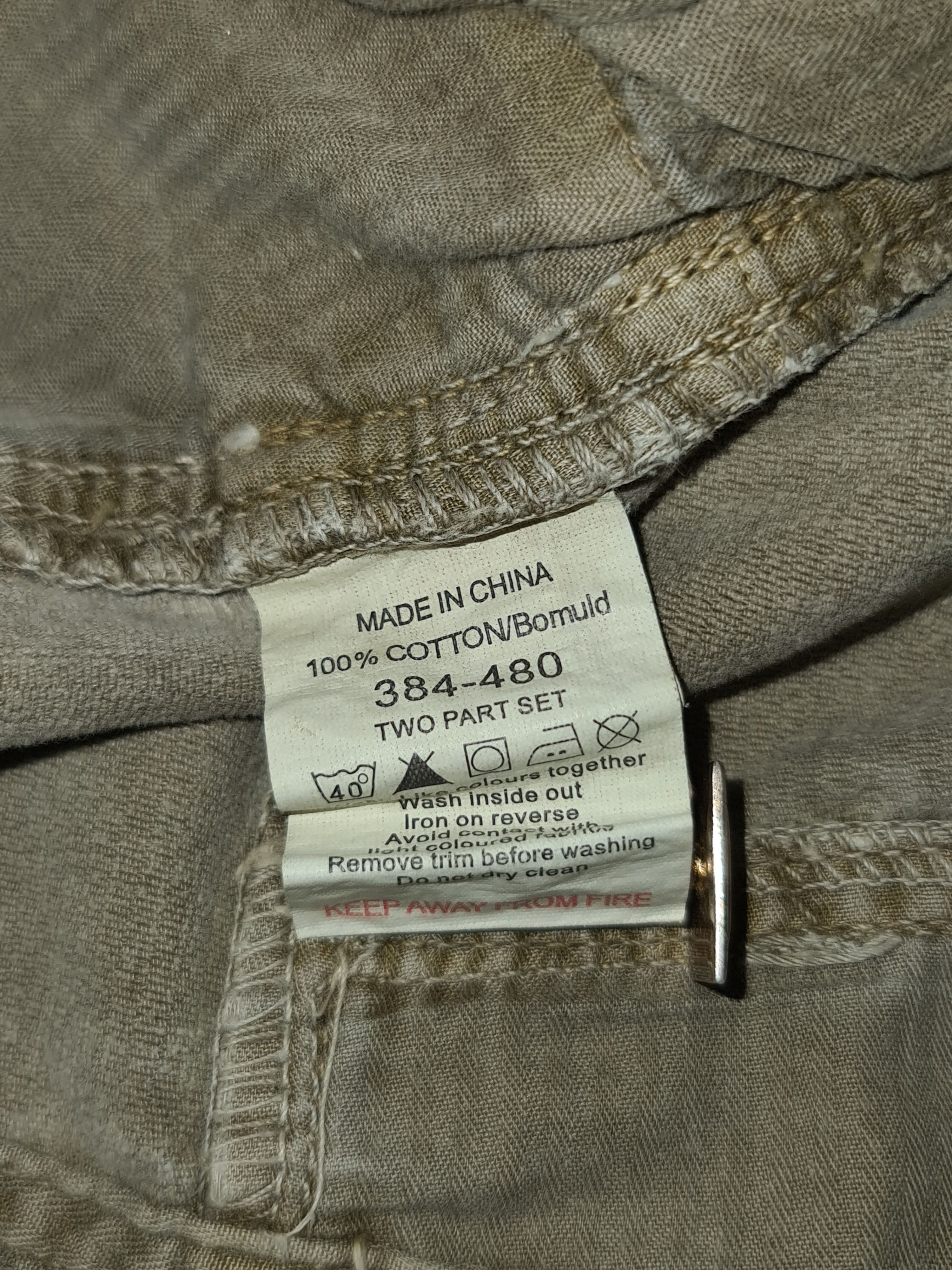 Vintage Vintage Y2K Next Baggy Military Cargo Pants Size US 34 / EU 50 - 15 Thumbnail