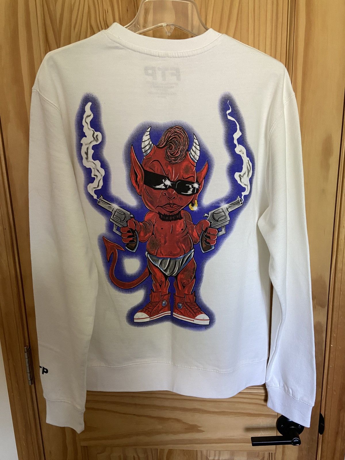 Fuck The Population FTP JESUS x DEVIL CREWNECK Size US M / EU 48-50 / 2 - 2 Thumbnail