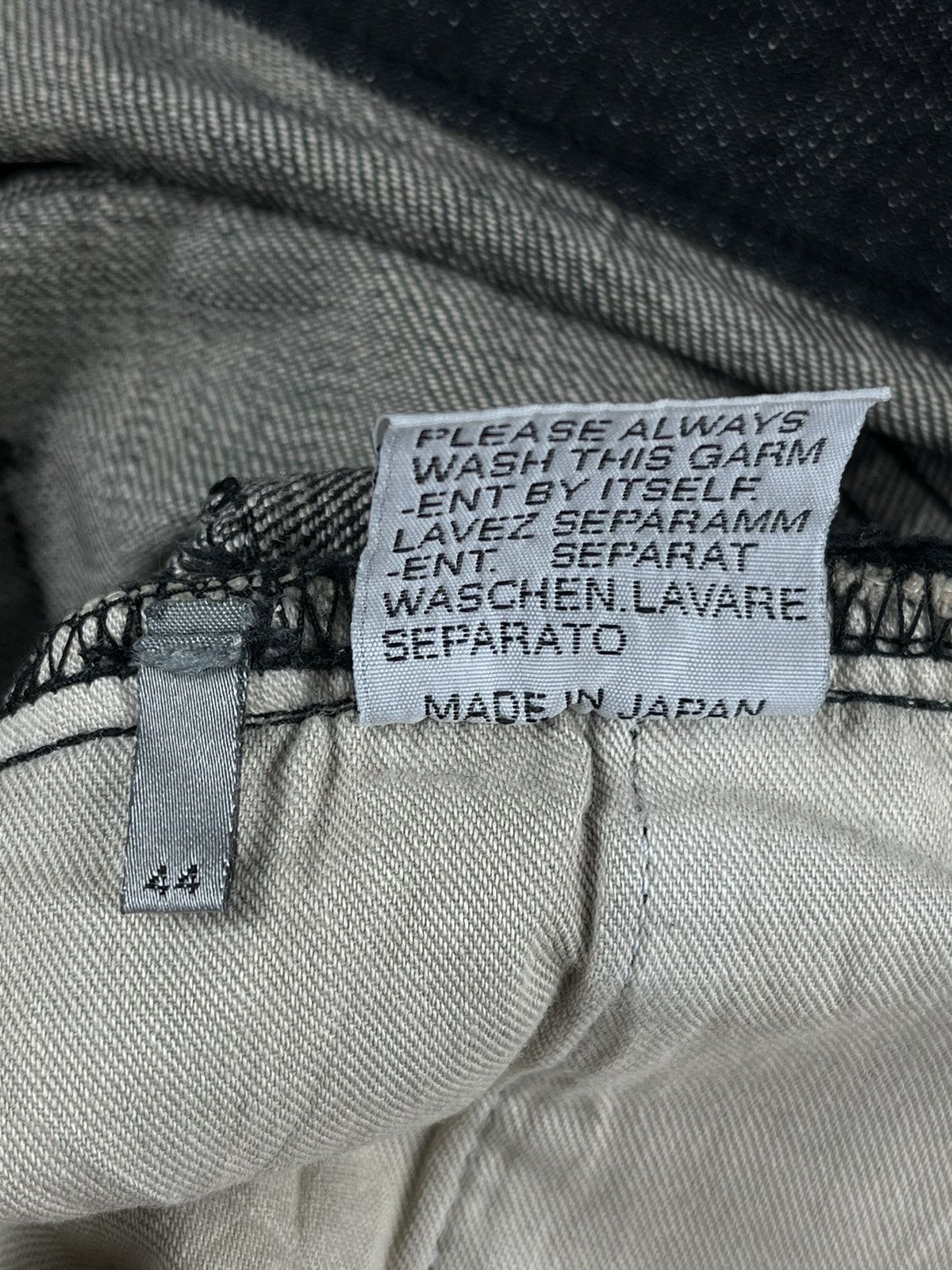Dior SS03 Dior Homme Follow Me Clawmark Luster Denim Size US 30 / EU 46 - 9 Thumbnail
