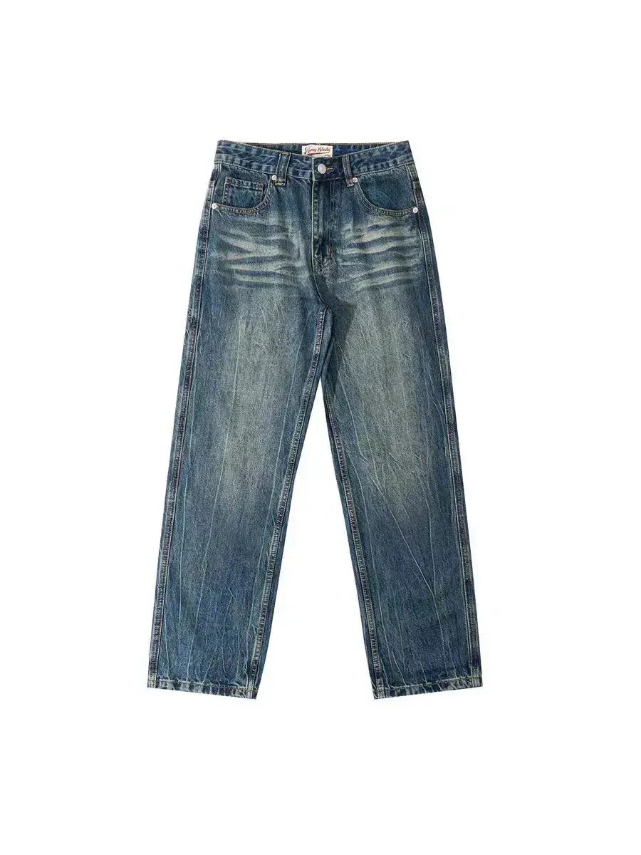 Japanese Brand American Vintage Heavy Duty Aged Jeans Size US 30 / EU 46 - 1 Thumbnail