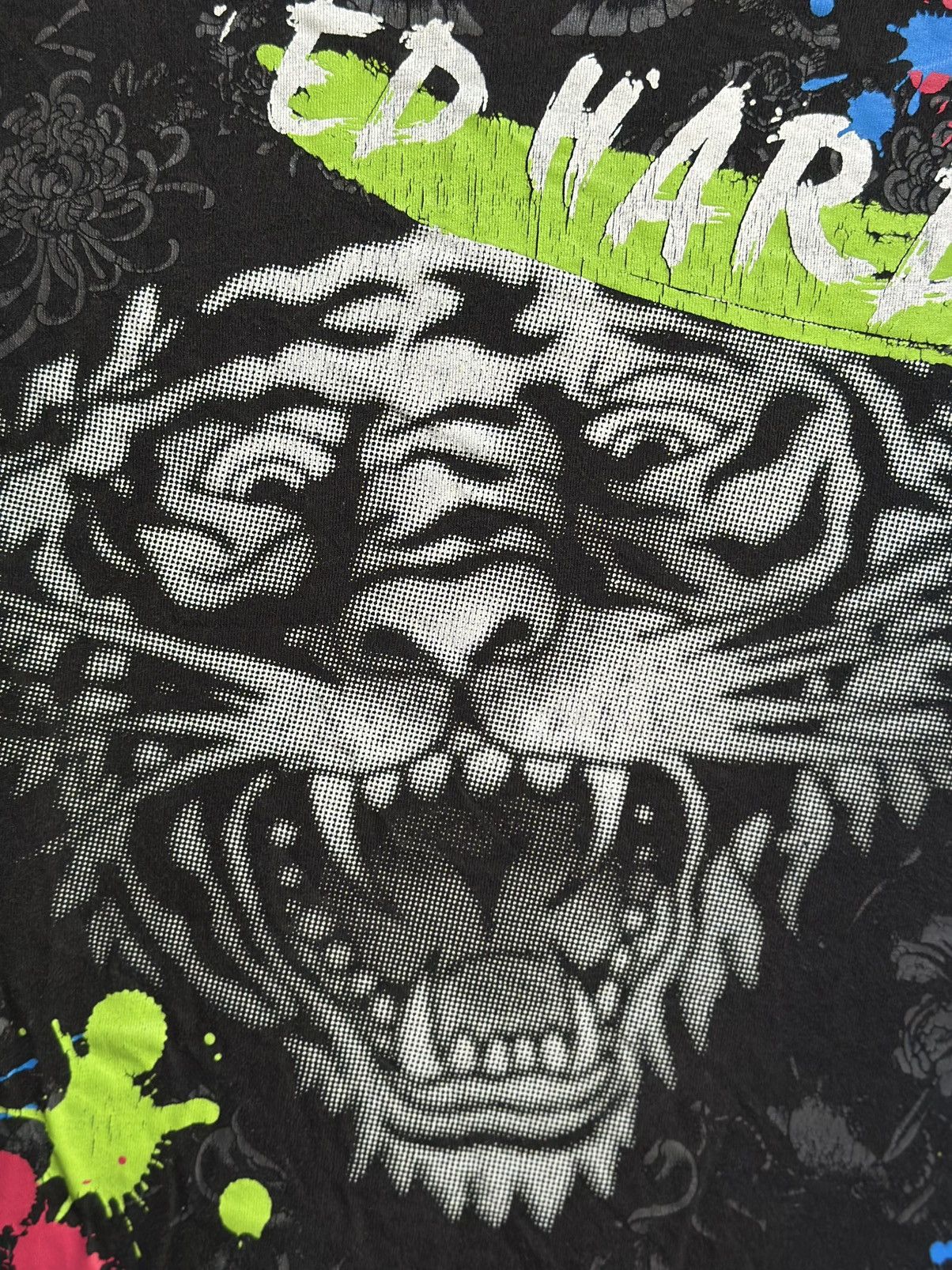 Ed Hardy Vintage Ed Hardy Full Print Long Sleeve Tee Size US L / EU 52-54 / 3 - 3 Thumbnail