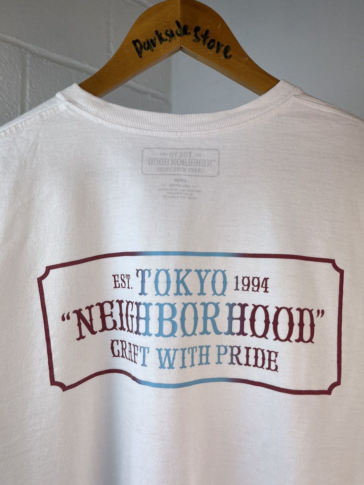 Neighborhood Neighborhood Box Logo Tee Size US L / EU 52-54 / 3 - 7 Thumbnail