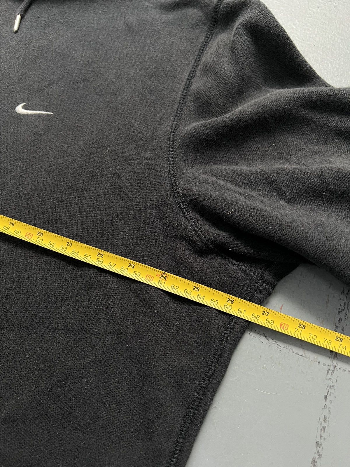 Nike × Vintage VINTAGE Y2K Nike Essential Black zip up Hoodie sweatshirt Size US XXL / EU 58 / 5 - 5 Thumbnail