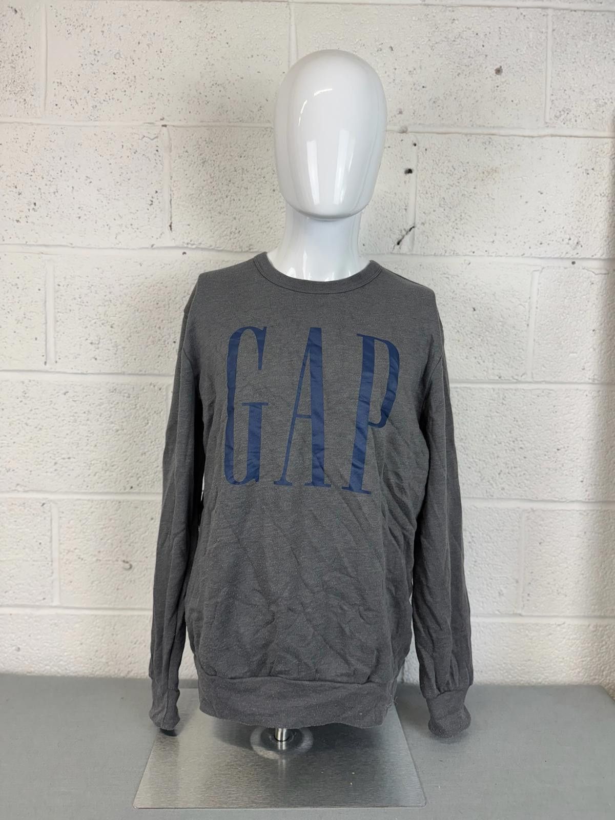 Gap GAP Men's Gray Long Sleeve Sweatshirt Size M Size US M / EU 48-50 / 2 - 1 Thumbnail