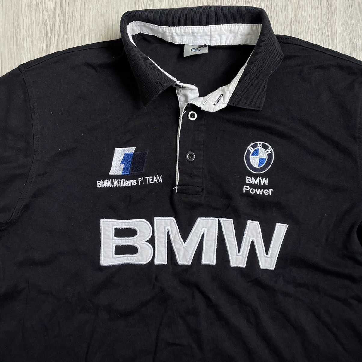 BMW BMW Racing Polo Y2K Size US M / EU 48-50 / 2 - 2 Thumbnail