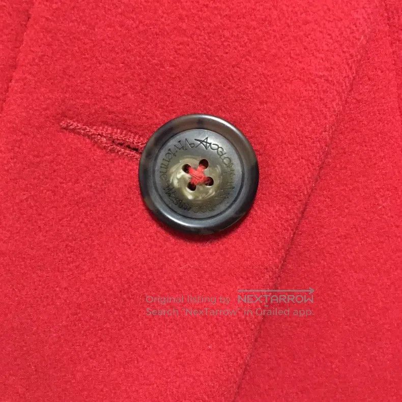 Vivienne Westwood Vivienne Westwood Red wool high collar coat Size XS / US 0-2 / IT 36-38 - 7 Thumbnail