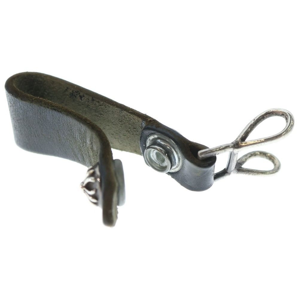 Chrome Hearts Cross Ball Button Leather Loop