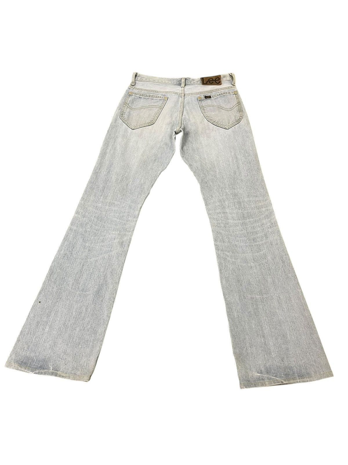 Japanese Brand Flare Jeans Lee Japan Distress Boot Cut 2🟦3 Size US 30 / EU 46 - 12 Thumbnail