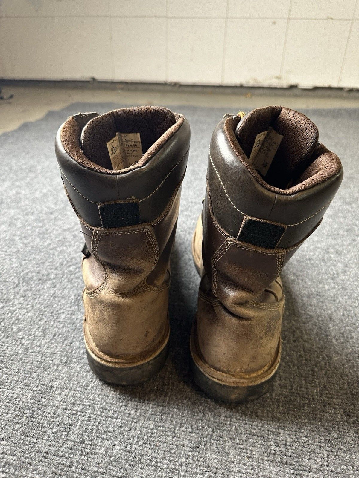 Danner Mens Work Boots Danner Quarry USA 8” Gore-Tex, Size US 14 Size US 14 / EU 47 - 6 Thumbnail