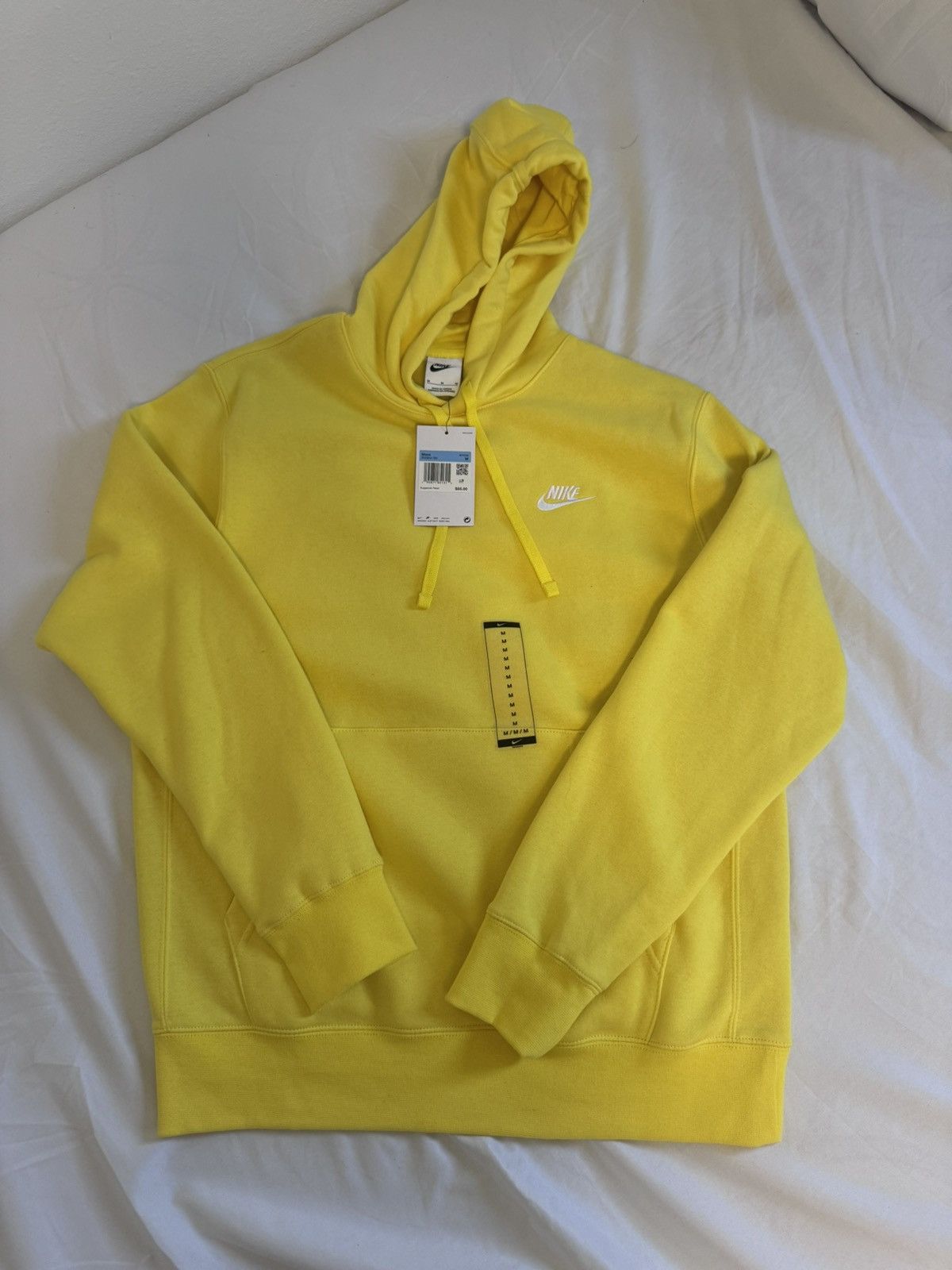 Nike Nike Yellow Hoodie Size US M / EU 48-50 / 2 - 1 Thumbnail