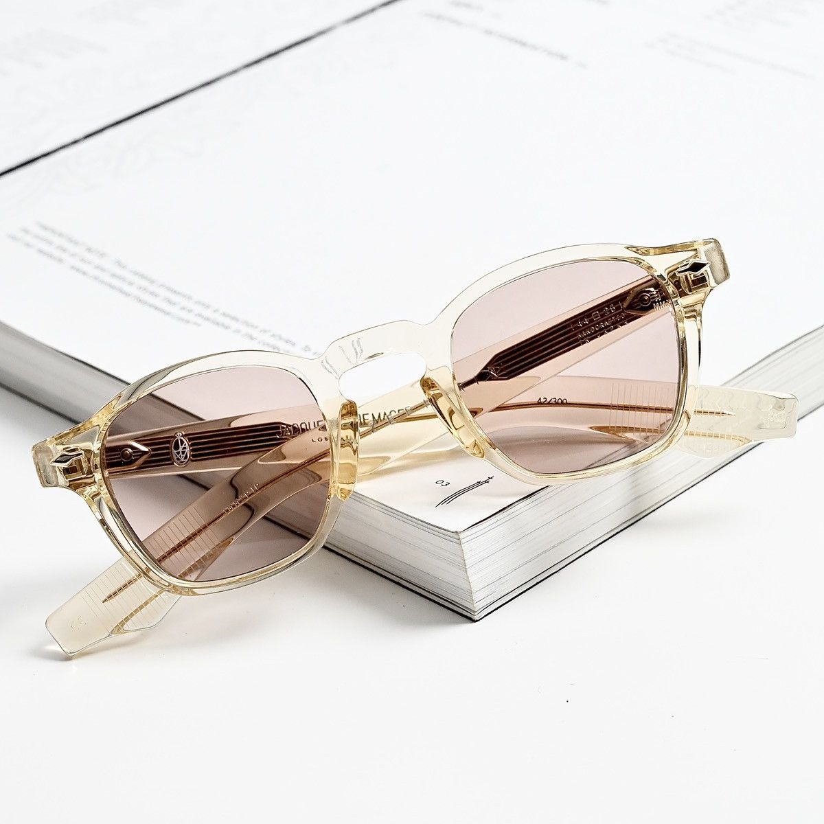 Jacques Marie Mage JACQUES MARIE MAGE JMM ZEPHIRIN 44 SUNGLASSES Size ONE SIZE - 11 Thumbnail