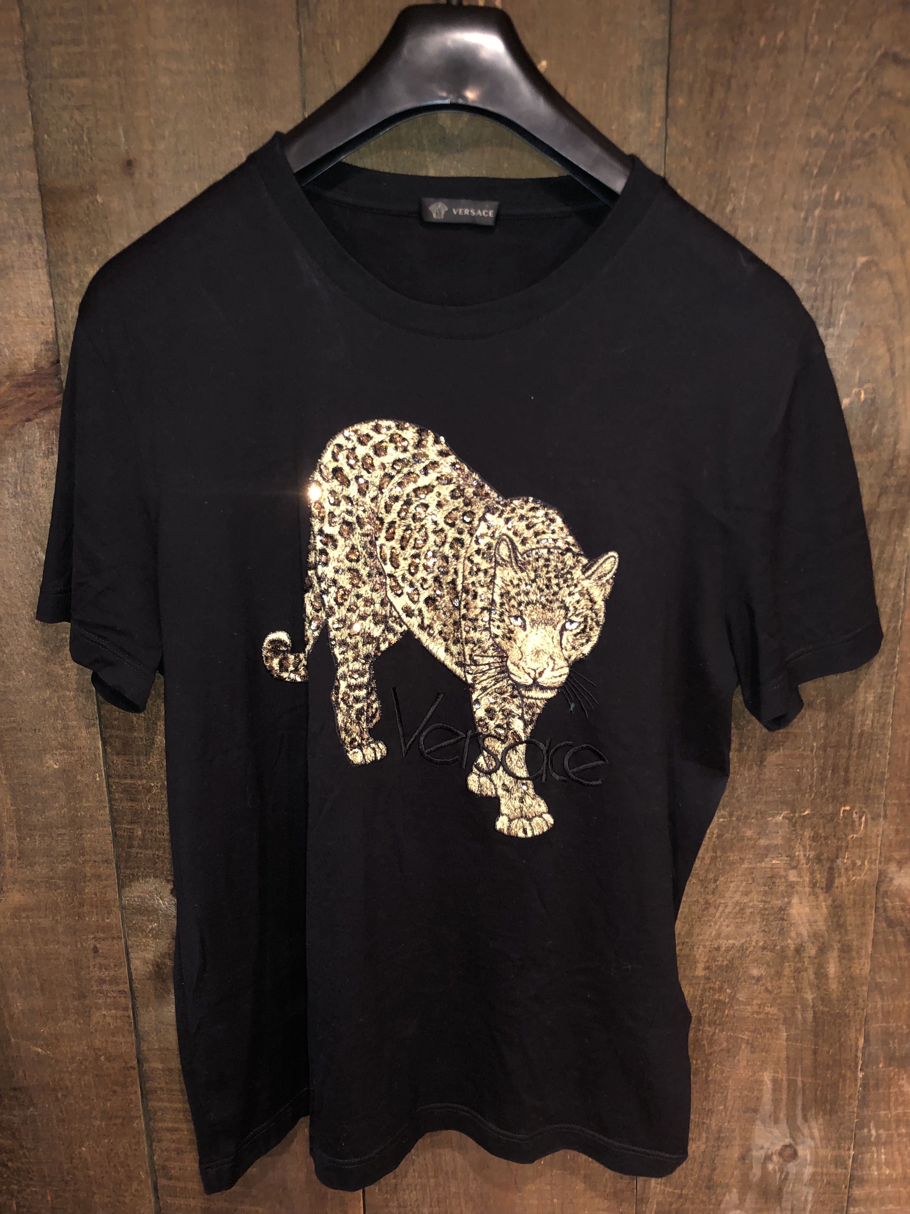 Versace Authentic Versace Baroque Embroidered T-Shirt - Size L Size US L / EU 52-54 / 3 - 2 Thumbnail