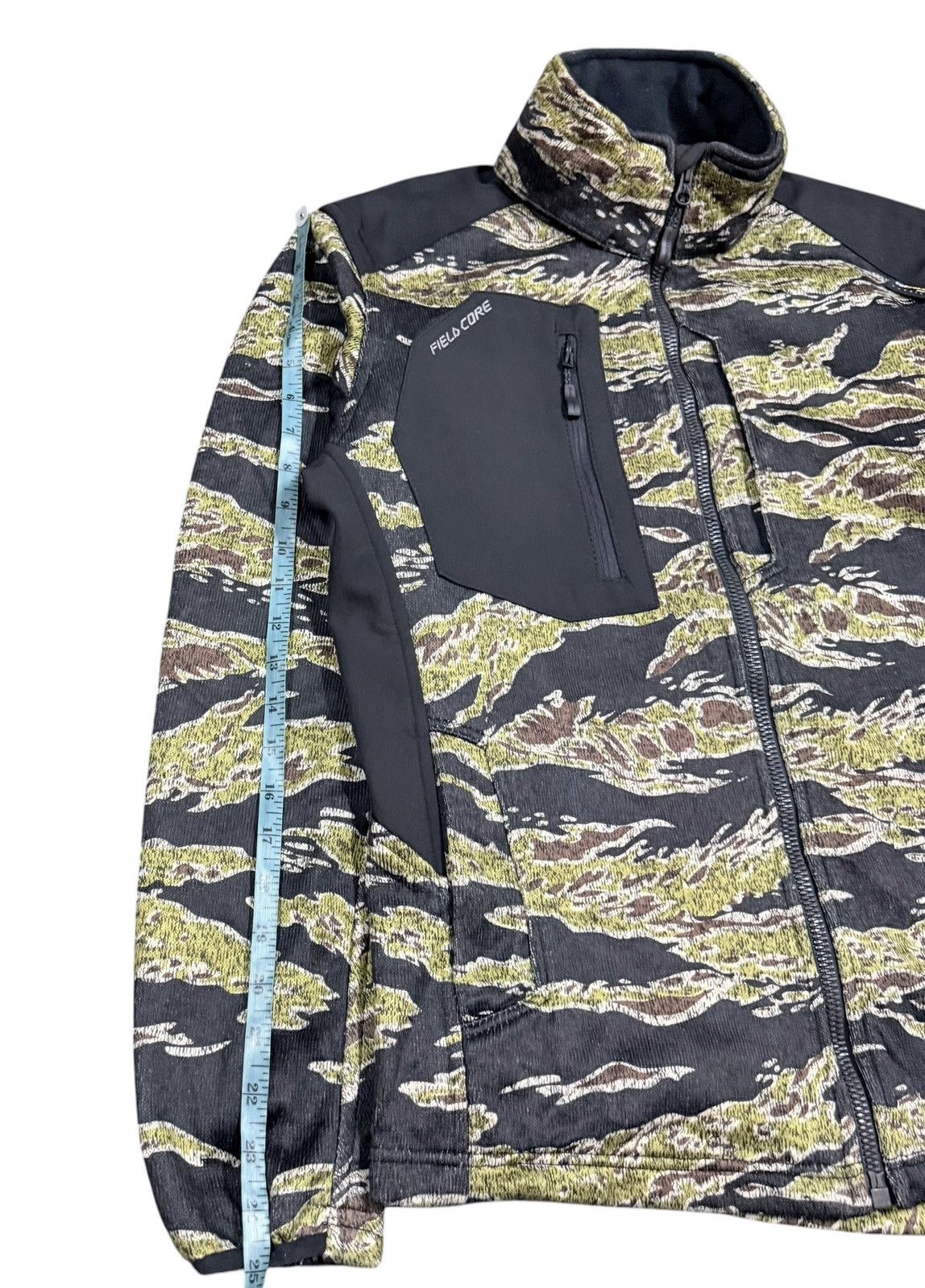 If Six Was Nine Field Core Tiger Stripes Cordura Sweater Zipper Jacket Size US L / EU 52-54 / 3 - 14 Thumbnail