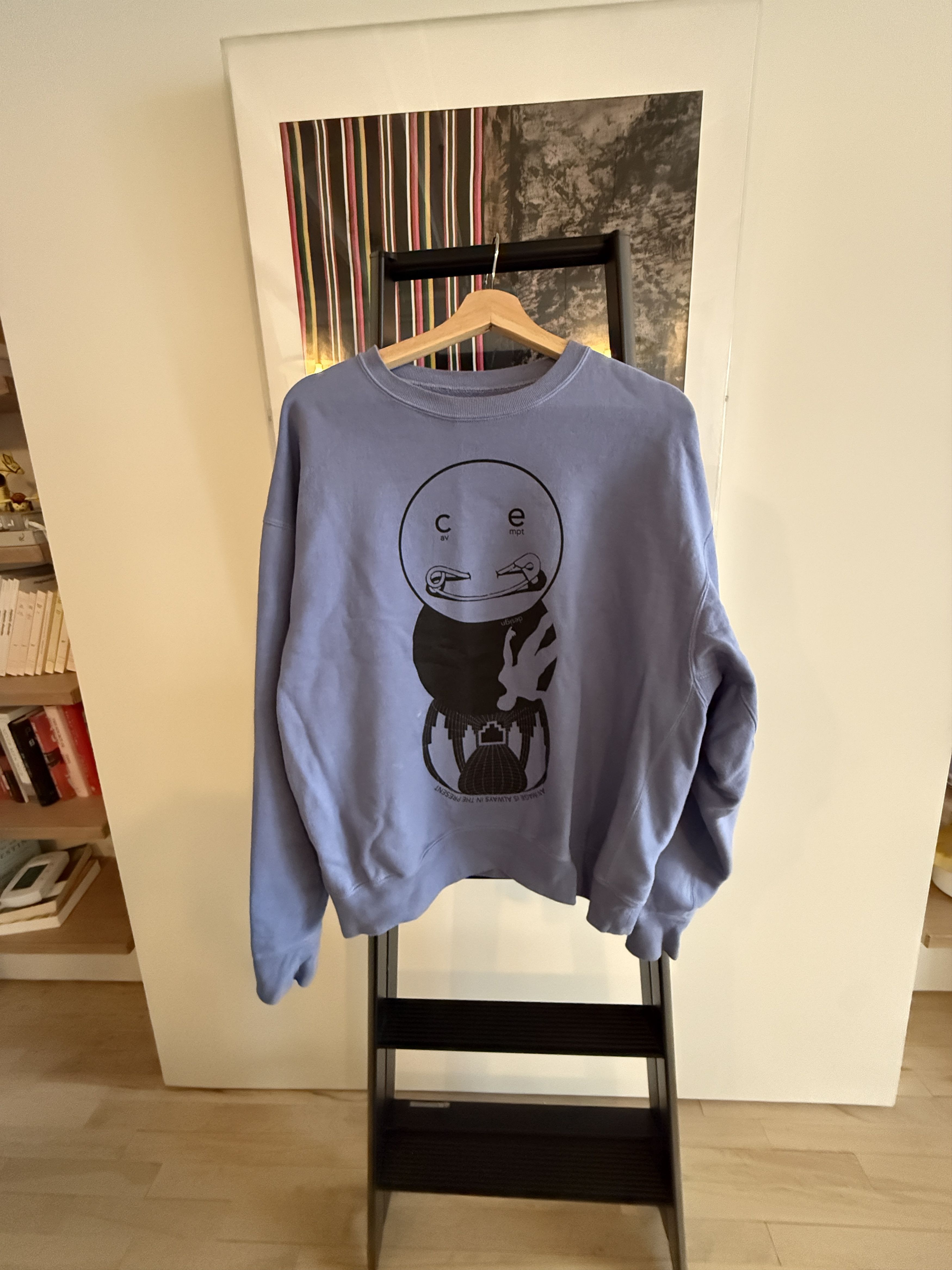 Cav Empt Cav Empt — Graphic Crewneck / Slate Blue / Size M Size US M / EU 48-50 / 2 - 1 Thumbnail