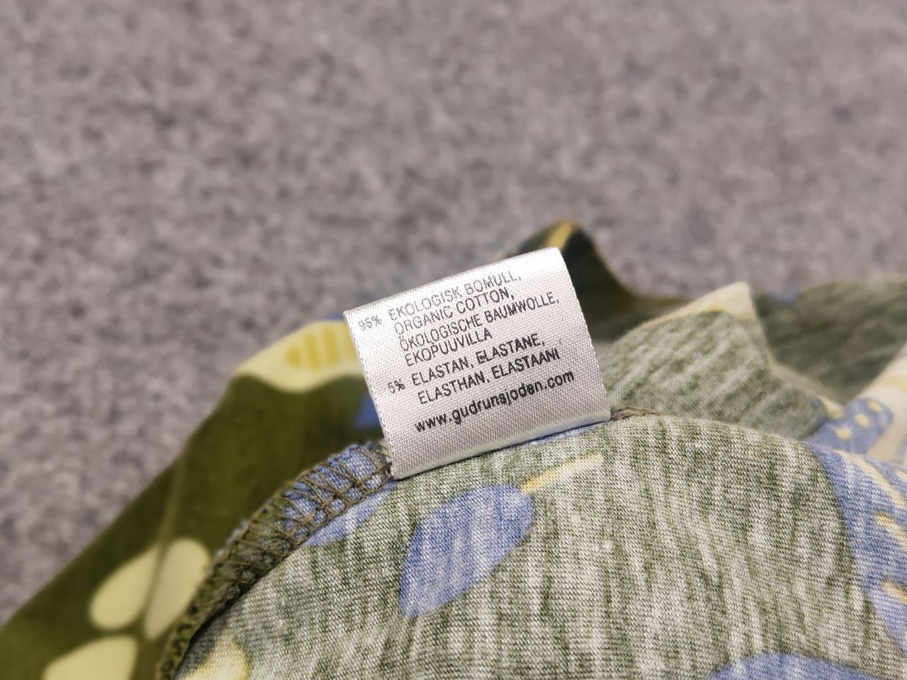 Gudrun Sjoden Gudrun Sjödén Design cotton Green Flower Pattern Tank dress Size S / US 4 / IT 40 - 13 Thumbnail