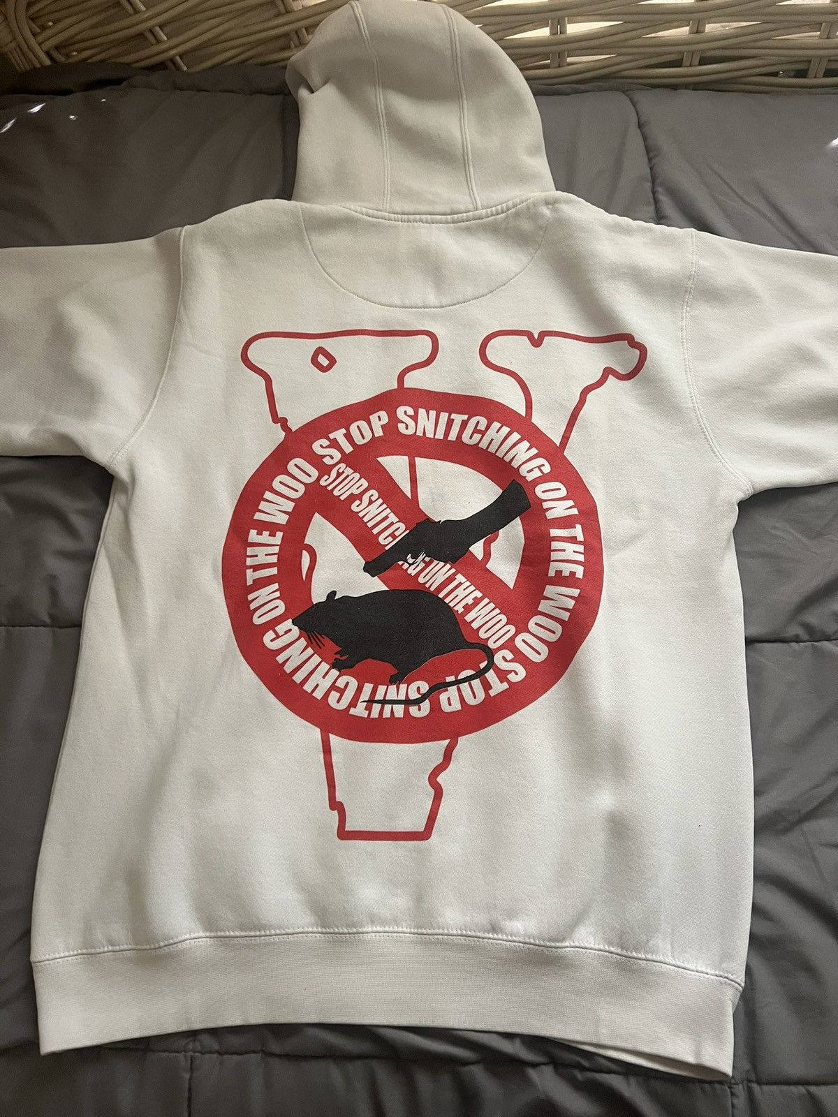 Snitching Hoodie Vlone Shirt Stop Snitching VLONE STOP SNITCHING