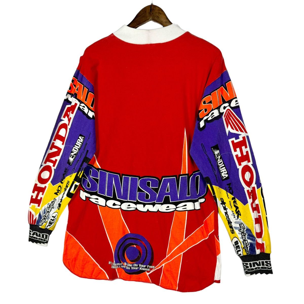 Fox Racing × Honda × Sports Specialties Vintage 1994 Honda Sinisalo Motocross Jersey Size US M / EU 48-50 / 2 - 7 Thumbnail