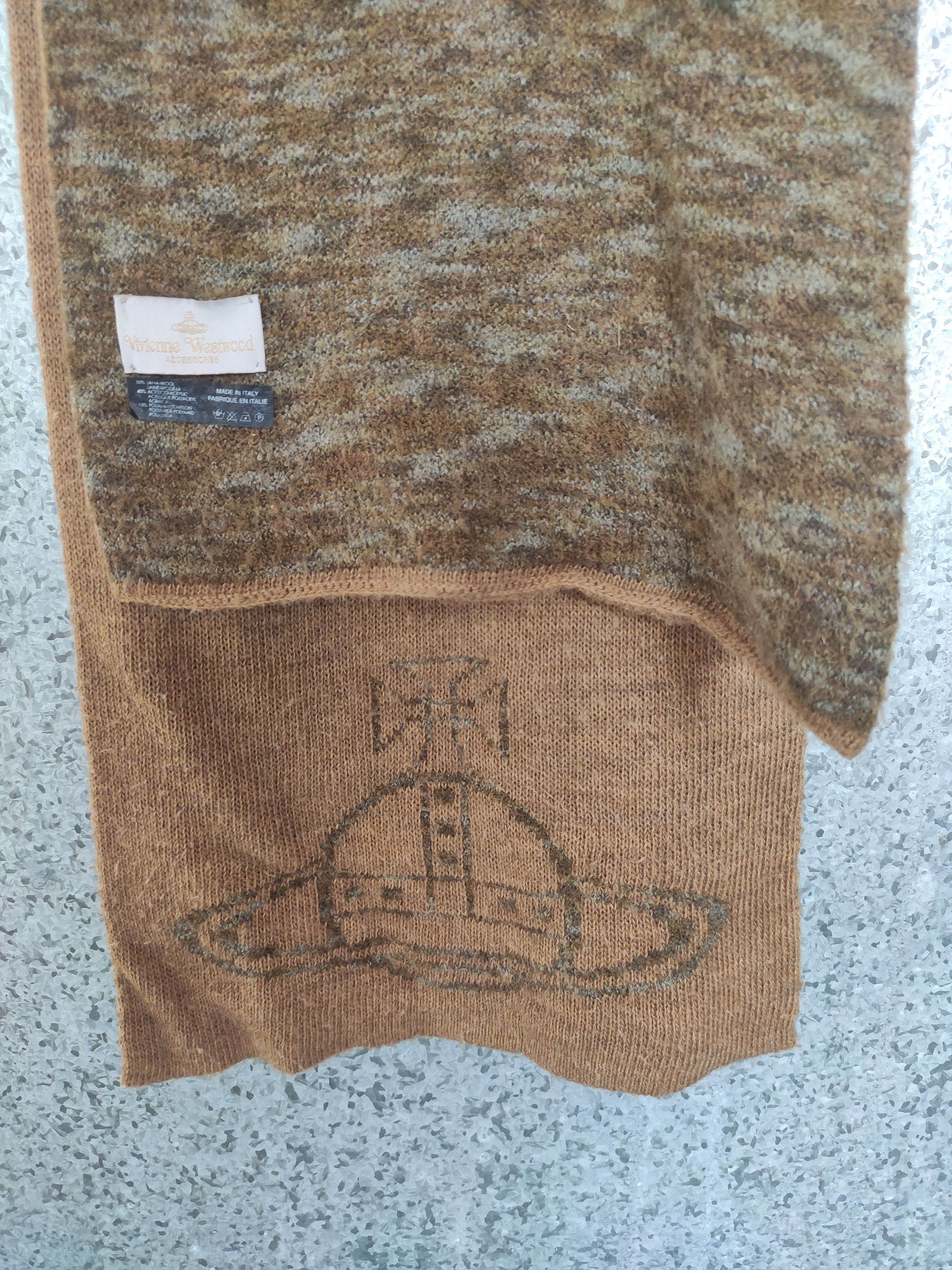 Vivienne Westwood 🔥 Vivienne Westwood scarf Muffler wool Size ONE SIZE - 1 Thumbnail