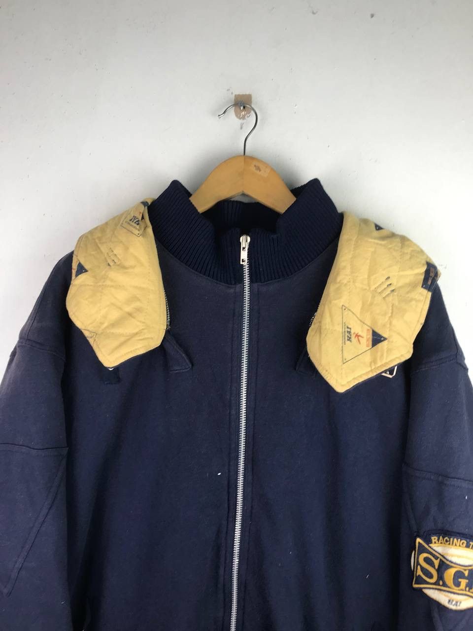 Hai Sporting Gear × Issey Miyake × Japanese Brand Vintage Sunfaded Hai Sporting Gear Long Jacket Size US XXL / EU 58 / 5 - 3 Thumbnail