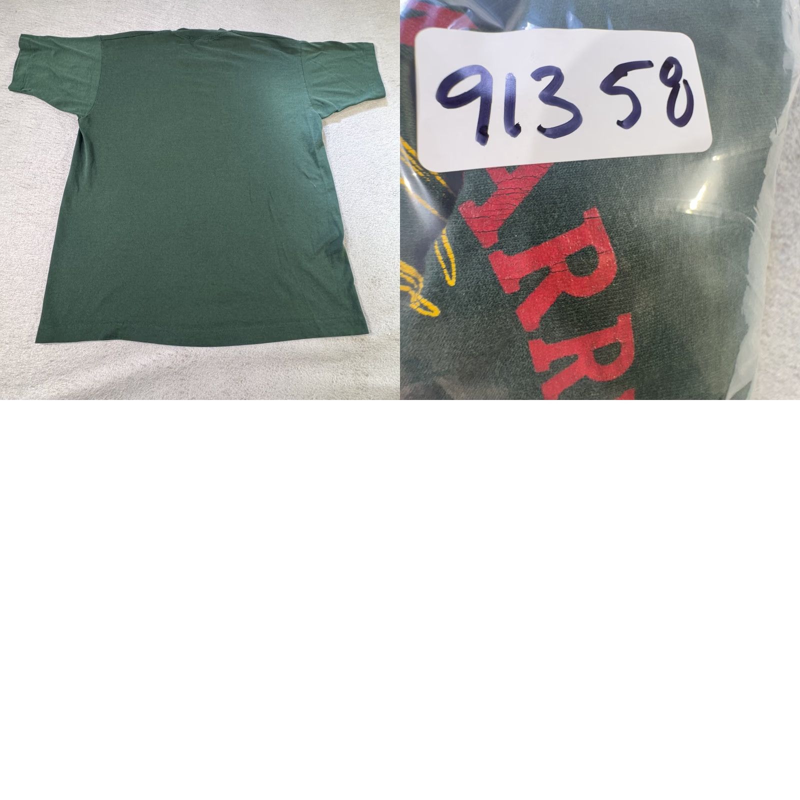 Fruit Of The Loom Uwharrie Trail Adventure Run Shirt Mens XL Green Deer Graphic Troy NC Race Tee Size US XL / EU 56 / 4 - 9 Thumbnail