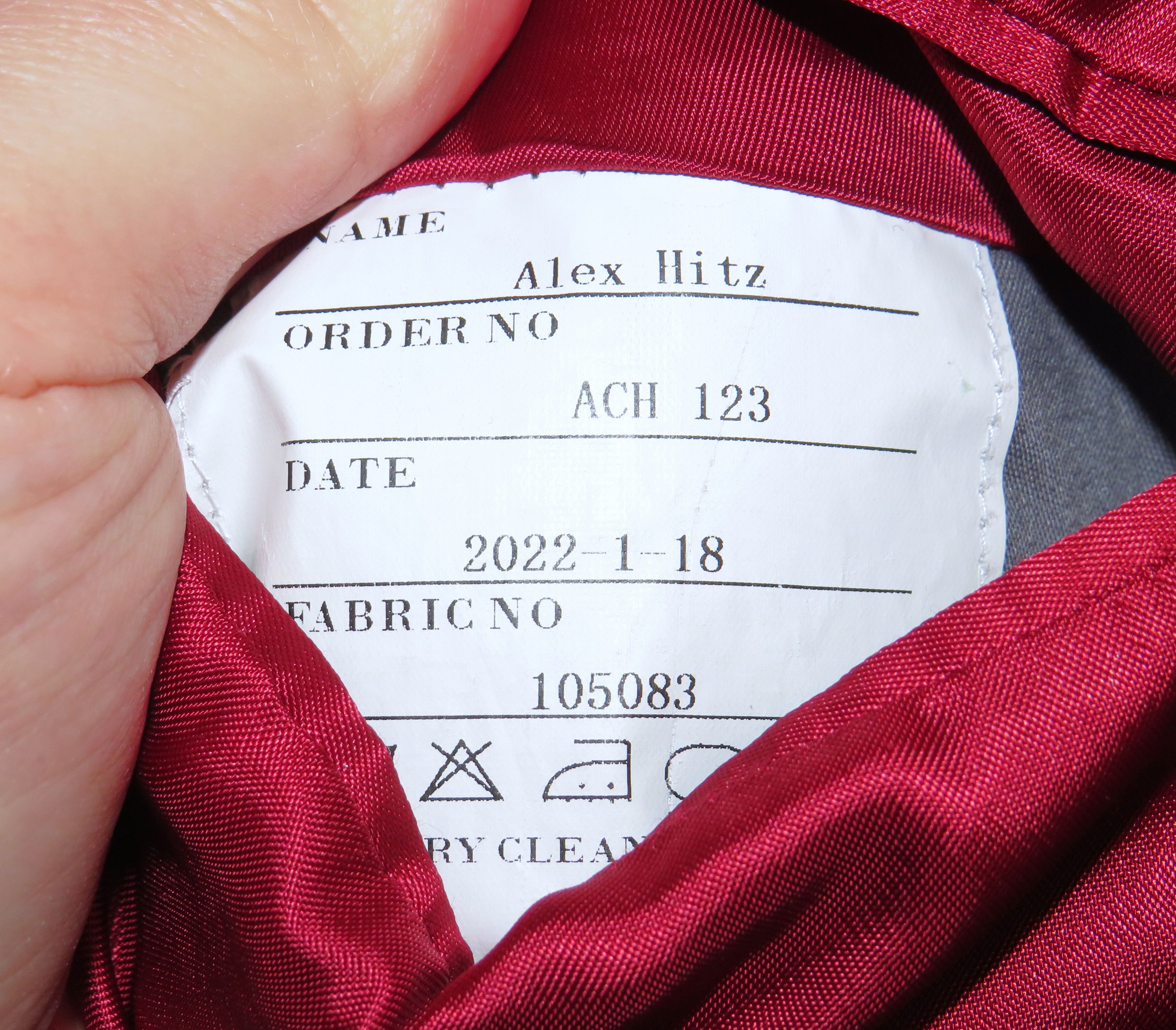 Other Alex Hitz Blue Gold Button Double Breasted Blazer 40S Size 40S - 11 Thumbnail