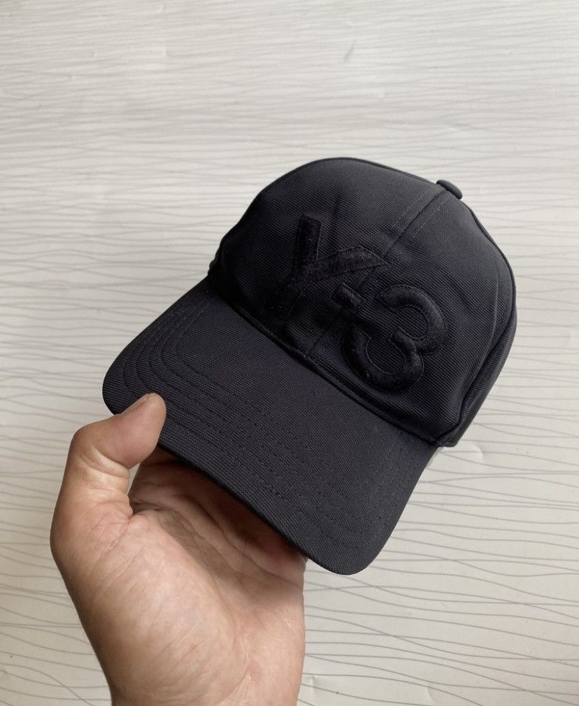 Yohji Yamamoto Y-3 Yohji Yamamoto Black Cap Size ONE SIZE - 4 Thumbnail