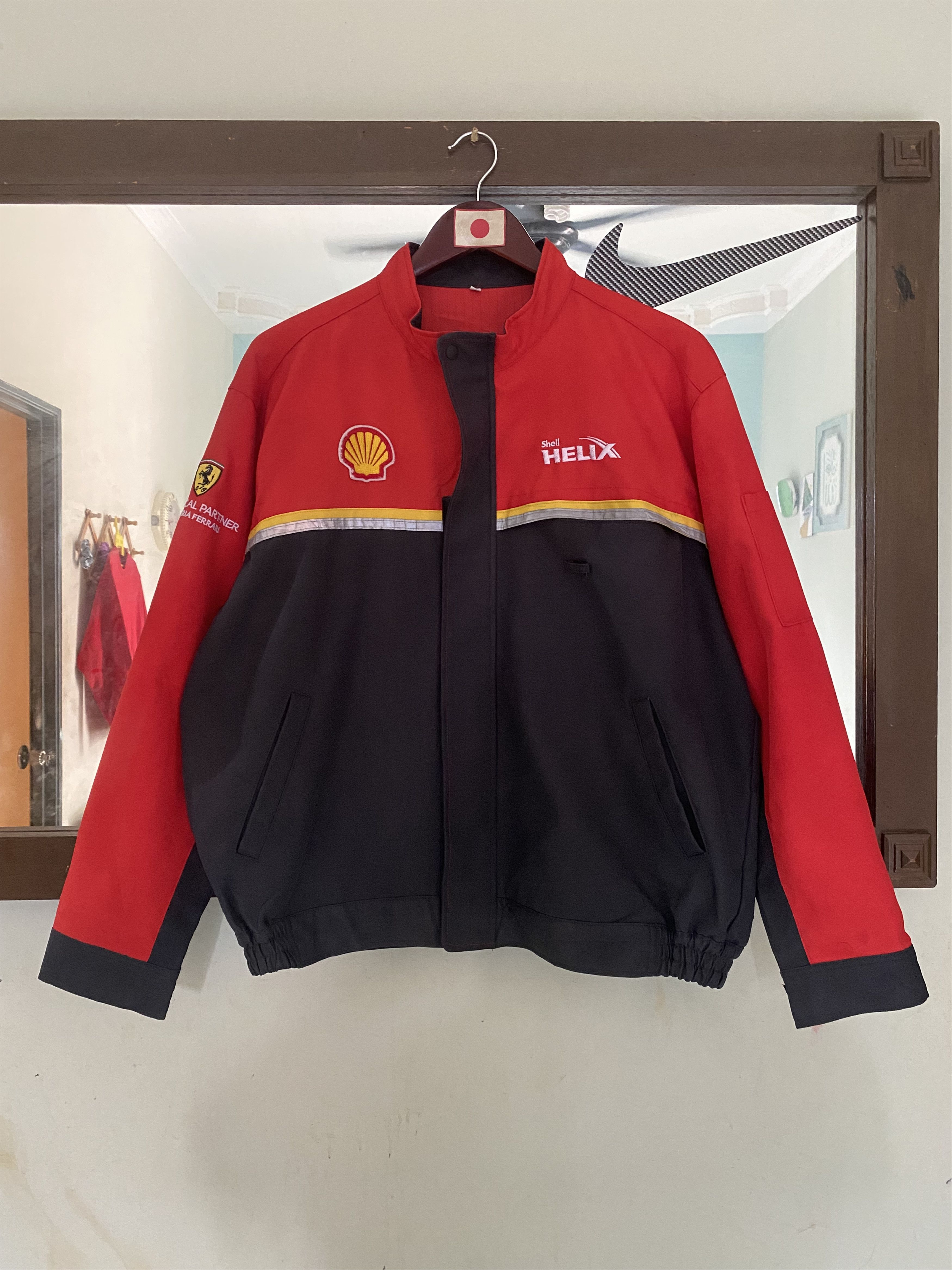 Ferrari Shell Helix Ferrari Workers Jacket Size US XL / EU 56 / 4 - 1 Thumbnail