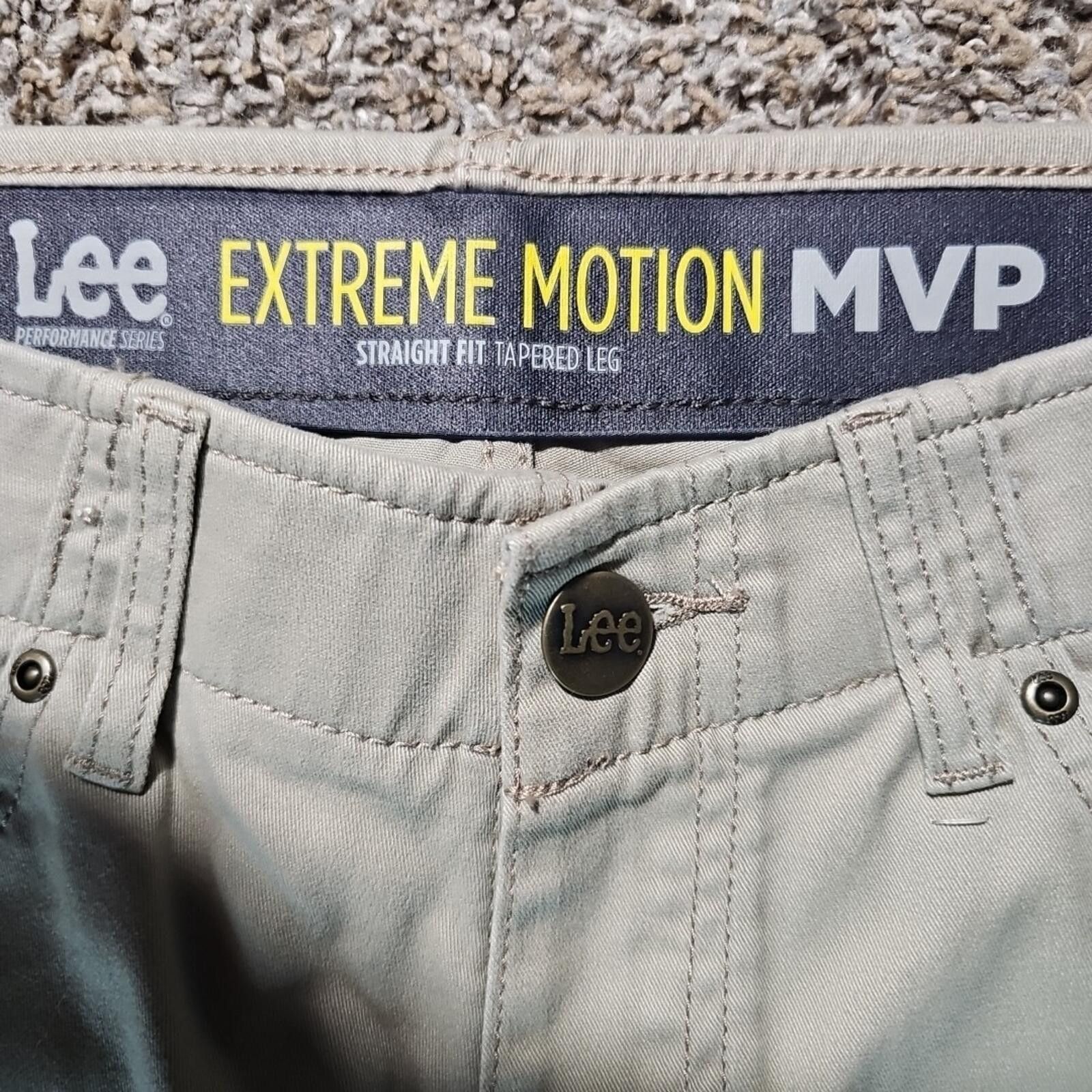 Lee Lee Performance Extreme Motion MVP Tapered Leg Pants 36x29 Size US 36 / EU 52 - 2 Thumbnail