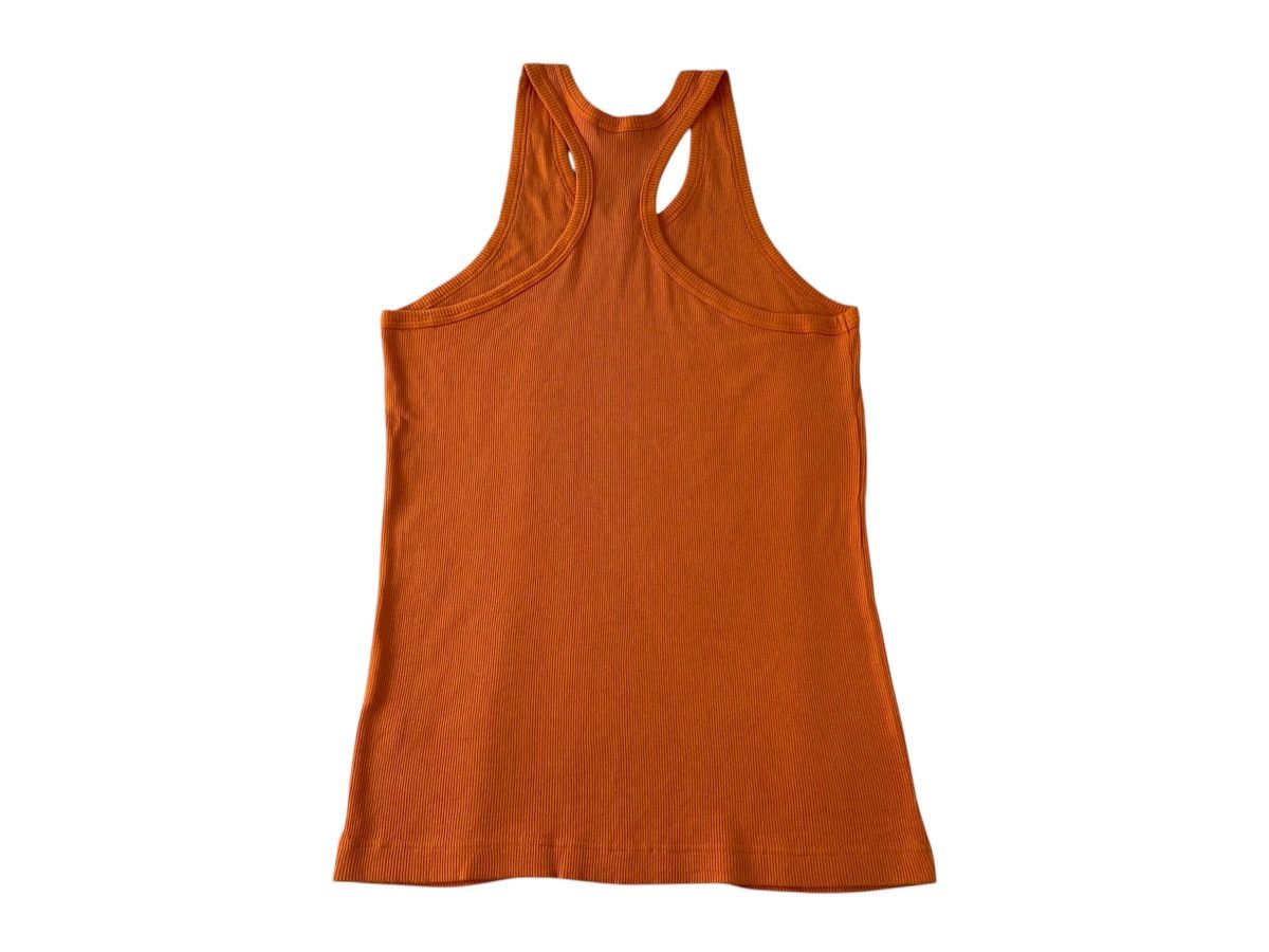 Yohji Yamamoto Yohji Yamamoto Saccsny Y’saccs Orange Tank Top Sleeveless Size US S / EU 44-46 / 1 - 2 Thumbnail