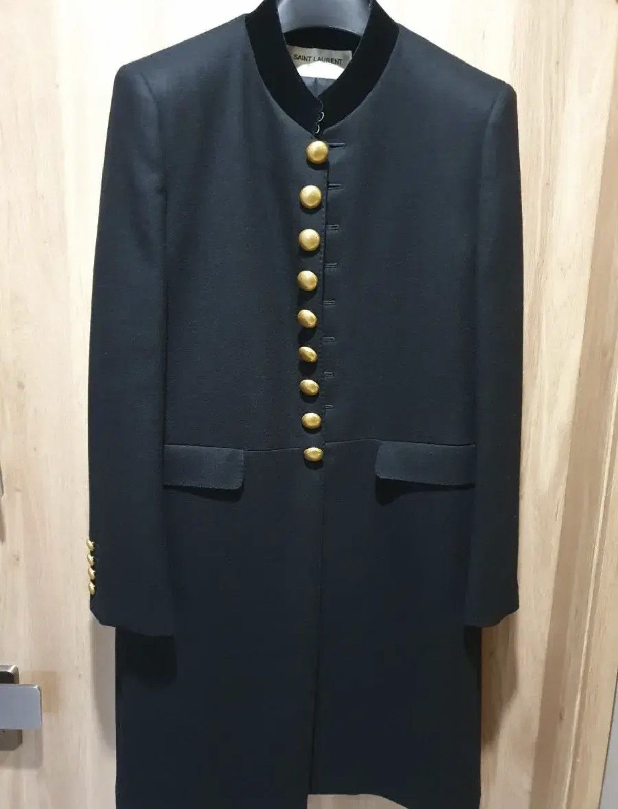 Saint Laurent Paris Saint laurent 16FW gold buttoned spencer office coat sz46 Size US S / EU 44-46 / 1 - 1 Thumbnail