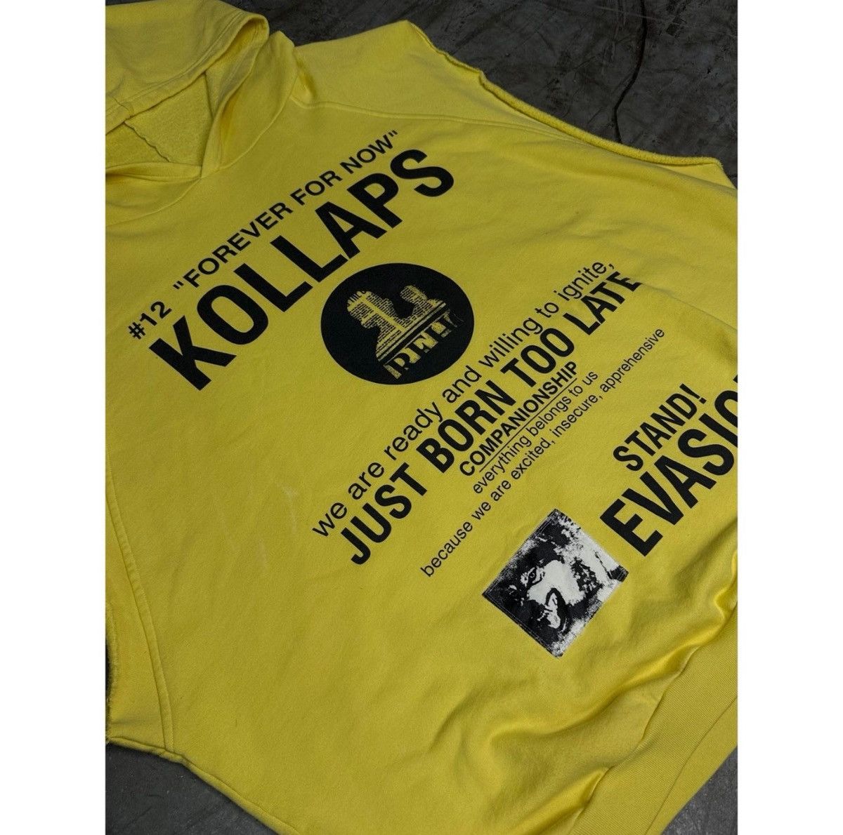 Raf Simons SSENSE EXCLUSIVE PETER DE POTTER EDITION ‘KOLLAPS’ HOODIE Size US M / EU 48-50 / 2 - 3 Thumbnail