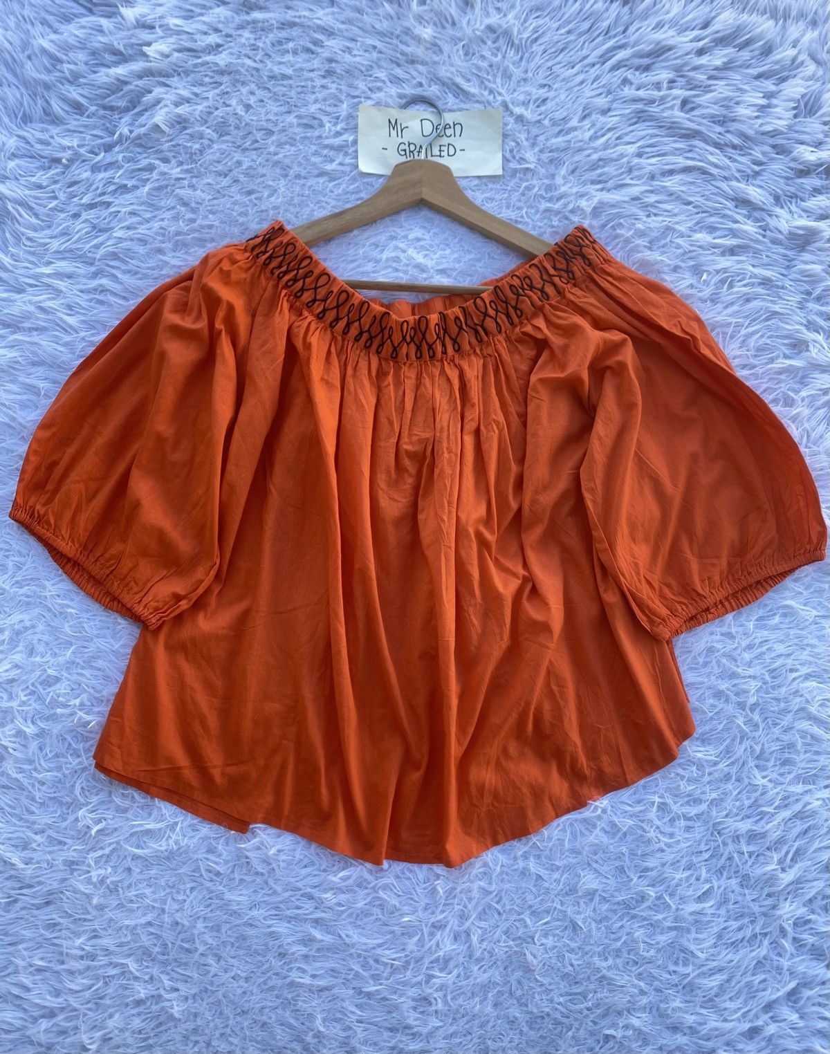 Christian Dior Monsieur Rare Christian Dior Off Shoulder Top Blouse Size M / US 6-8 / IT 42-44 - 6 Thumbnail