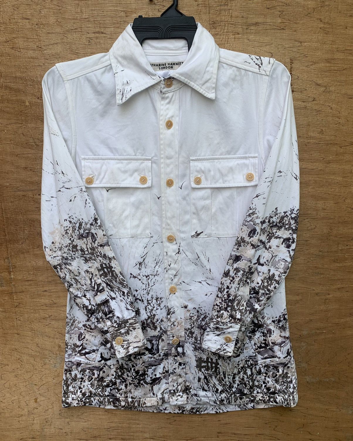 Katharine Hamnett London Katharine Hamnett London View Print Button Ups Shirt Size US M / EU 48-50 / 2 - 8 Thumbnail
