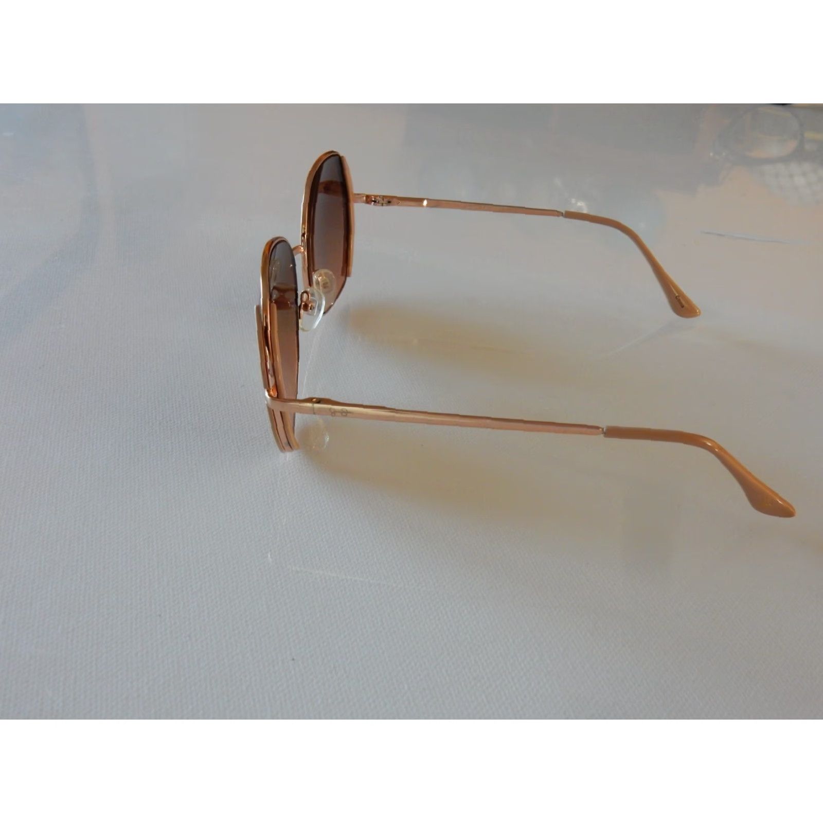 Jessica Simpson Jessica Simpson Women Sunglasses Gold Frame Summer 2020s Accessories Size ONE SIZE - 3 Thumbnail