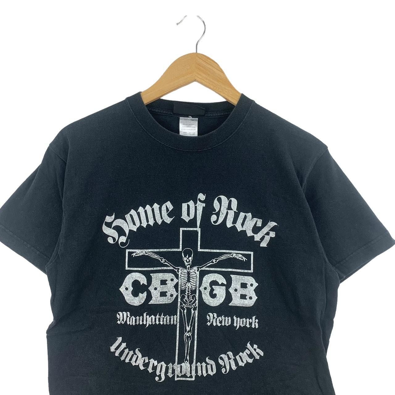 Vintage Vintage CBGB MANHATTAN NEW YORK Rock Tee Shirt Top Size US L / EU 52-54 / 3 - 2 Thumbnail