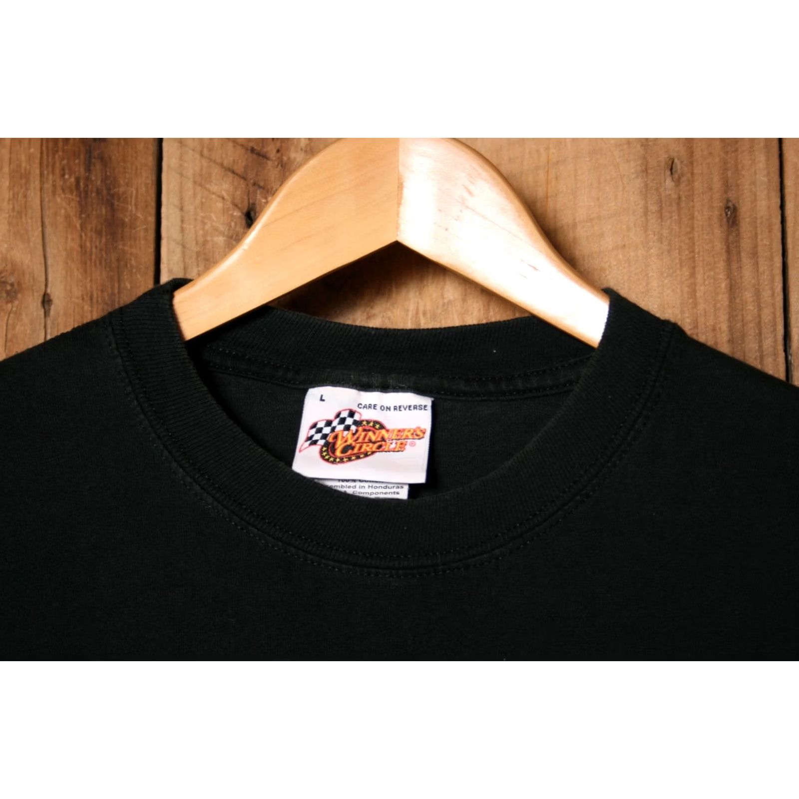 Vintage VINTAGE WINNER'S CIRCLE Dale Earnhardt Winston Cup Champ T-Shirt Men M Black Cotton Crew Neck Short Sleeve 1990s Size US M / EU 48-50 / 2 - 2 Thumbnail