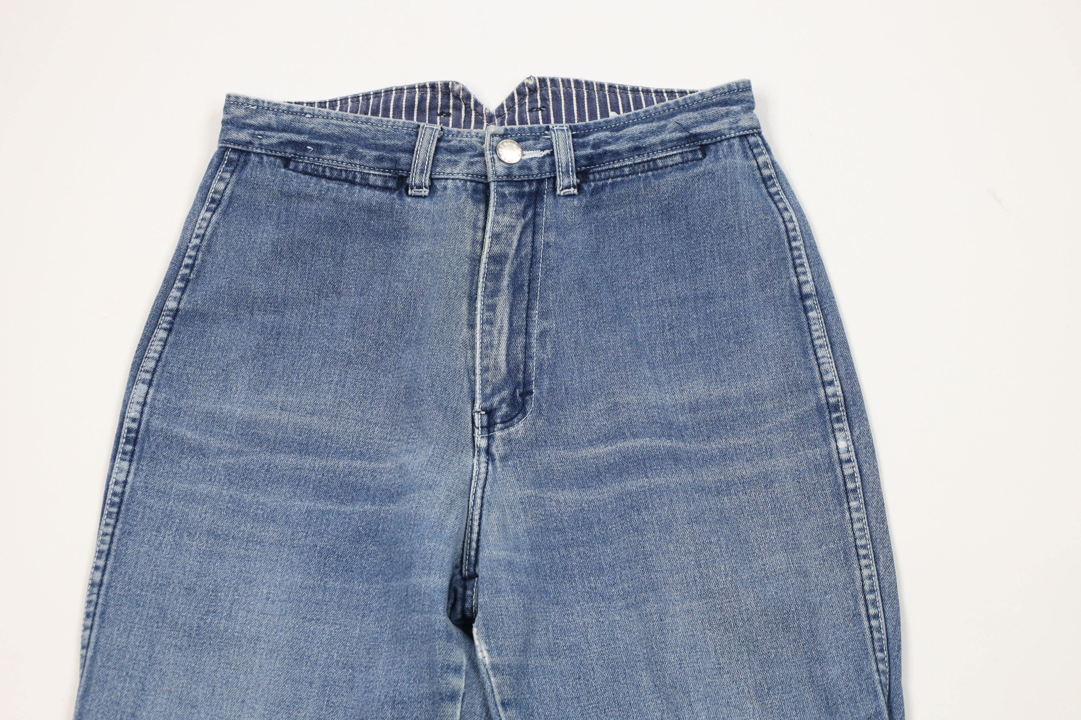 Vintage Vintage 80s 90s Streetwear Relaxed Straight Leg Jeans Blue Size 32" / US 10 / IT 46 - 2 Thumbnail