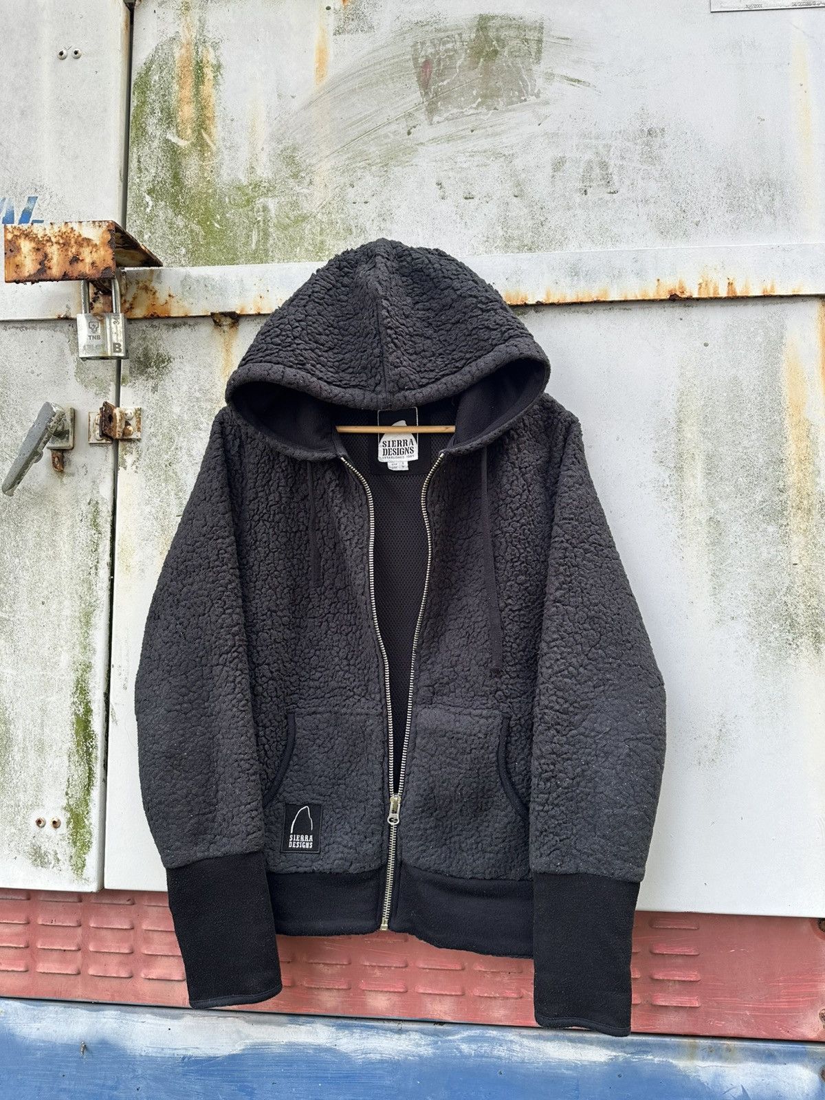 👹Vintage Sierra Design Fleece Hoodie