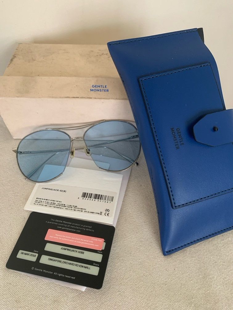 Gentle Monster Gentle MonsterJumping Jack Sunglasses 60[]14 Titanium Korea Size ONE SIZE - 4 Thumbnail