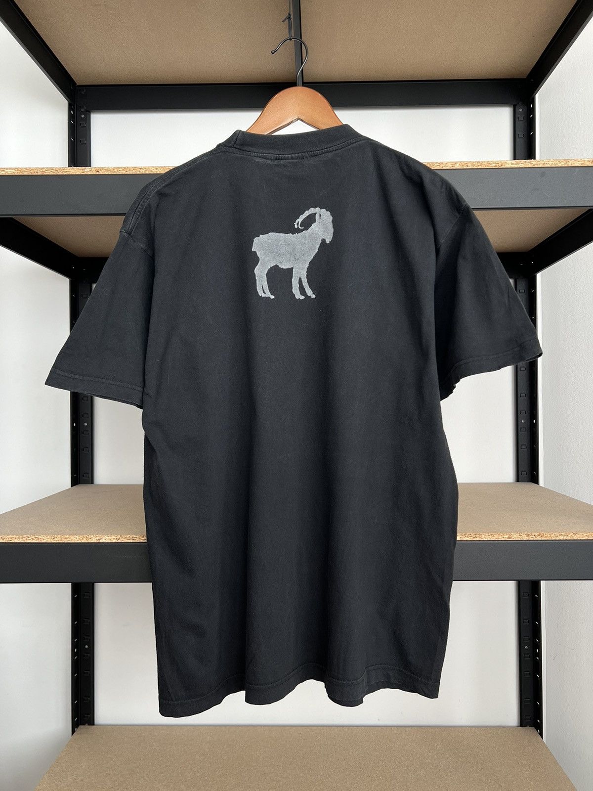 Band Tees Vintage 2001 Slipknot Iowa Goat Rock Band Black T-shirt Size US L / EU 52-54 / 3 - 4 Thumbnail