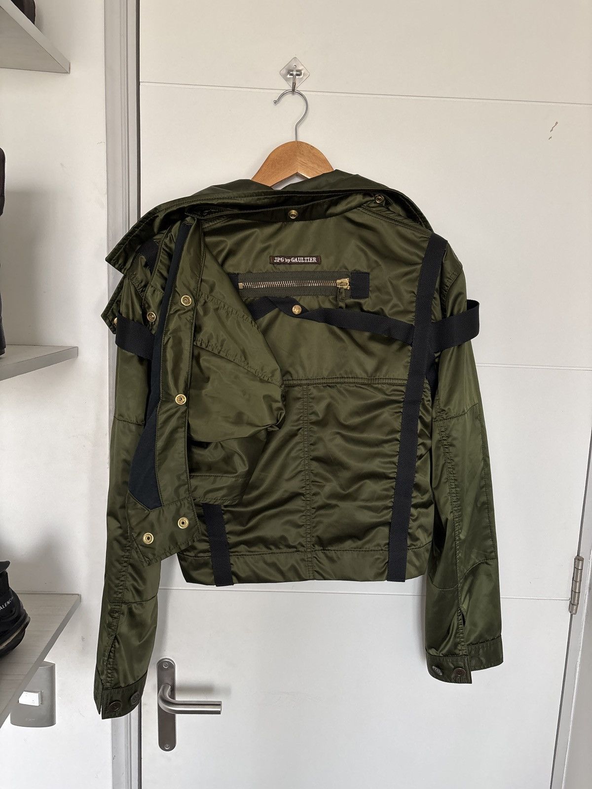 Jean Paul Gaultier Jean Paul Gaultier AW03 parachute bondage jacket Size US M / EU 48-50 / 2 - 2 Thumbnail
