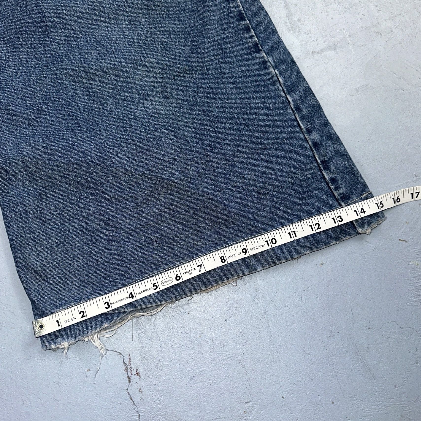 JNCO VINTAGE JNCO Jeans Men Wide-Leg 30x25 Y2K 90s Denim Blue Endangered Species Rhino Collection Size US 28 / EU 44 - 4 Thumbnail