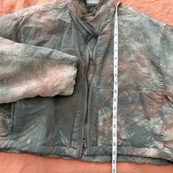John Elliott John Elliott Silk Nylon Cropped Jacket 0/XS - Asteroid Size XS / US 0-2 / IT 36-38 - 8 Thumbnail