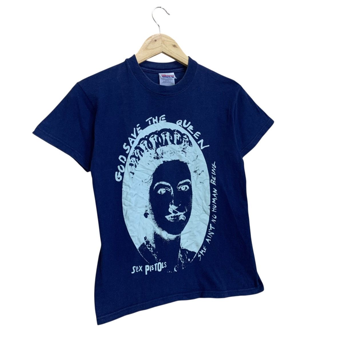 Band Tees Sex Pistol God Save The Queen Big Logo Shortsleeve Tee Size US XS / EU 42 / 0 - 2 Thumbnail