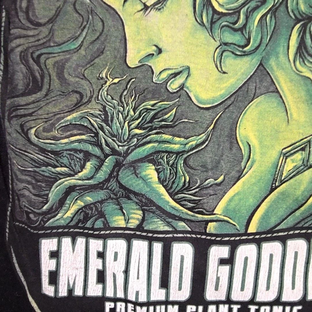 Other Emerald Goddess Emerald Harvest Weed Graphic M Black Tee Size M / US 6-8 / IT 42-44 - 3 Thumbnail